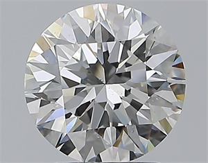 Picture of Natural Diamond 2.01 Carats, Round with Excellent Cut, H Color, VS2 Clarity and Certified by GIA