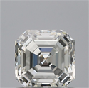 Natural Diamond 0.74 Carats, Asscher with  Cut, G Color, IF Clarity and Certified by IGI