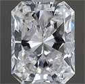 Natural Diamond 0.80 Carats, Radiant with  Cut, F Color, VS2 Clarity and Certified by GIA