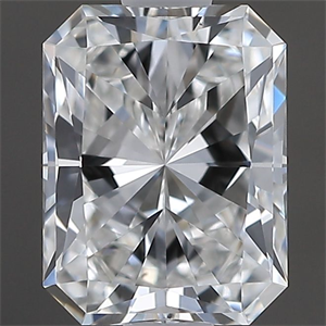 Picture of Natural Diamond 0.80 Carats, Radiant with  Cut, F Color, VS2 Clarity and Certified by GIA