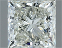Natural Diamond 0.71 Carats, Princess with  Cut, I Color, VVS2 Clarity and Certified by IGI