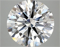 Lab Grown Diamond 4.51 Carats, Round with Ideal Cut, F Color, VVS2 Clarity and Certified by IGI