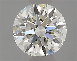 Picture of Natural Diamond 0.40 Carats, Round with Excellent Cut, I Color, SI1 Clarity and Certified by IGI