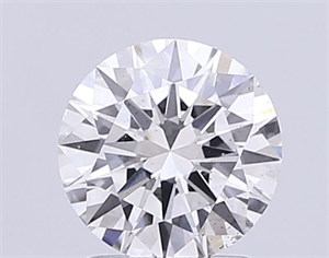 Picture of Lab Grown Diamond 1.50 Carats, Round with Ideal Cut, G Color, SI1 Clarity and Certified by IGI