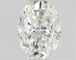 Picture of Natural Diamond 0.50 Carats, Oval with  Cut, G Color, VVS2 Clarity and Certified by GIA