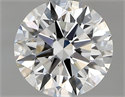 Natural Diamond 0.76 Carats, Round with Excellent Cut, G Color, IF Clarity and Certified by GIA