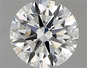 Picture of Natural Diamond 0.76 Carats, Round with Excellent Cut, G Color, IF Clarity and Certified by GIA