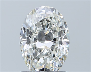 Picture of Natural Diamond 1.01 Carats, Oval with  Cut, H Color, VS1 Clarity and Certified by GIA