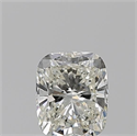 Diamante Natural 0.71 quilates, Del cojín , Color J, claridad VS1 y certificado GIA