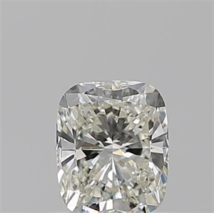 Foto Diamante Natural 0.71 quilates, Del cojín , Color J, claridad VS1 y certificado GIA de