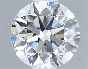 Foto Diamante Natural 0.51 quilates, Redondo , Color H, claridad VS2 y certificado IGI de