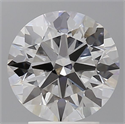Lab Grown Diamond 3.08 Carats, Round with Ideal Cut, E Color, VVS2 Clarity and Certified by IGI