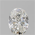 Diamante Natural 0.70 quilates, Ovalado , Color H, claridad VS1 y certificado GIA