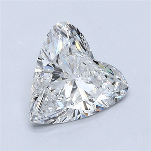 Picture of Natural Diamond 1.91 Carats, Heart with  Cut, G Color, SI2 Clarity and Certified by GIA