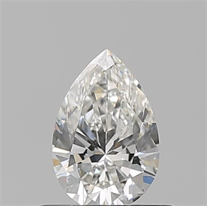 Picture of Natural Diamond 0.50 Carats, Pear with  Cut, G Color, VVS1 Clarity and Certified by GIA