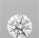 Lab Grown Diamond 1.23 Carats, Round with Ideal Cut, D Color, VS1 Clarity and Certified by IGI