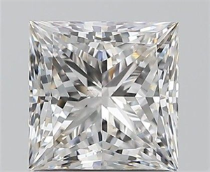 Foto Diamante Natural 1.22 quilates, Princesa , Color G, claridad SI1 y certificado GIA de