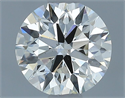 Diamante Natural 0.70 quilates, Redondo , Color H, claridad VS2 y certificado IGI