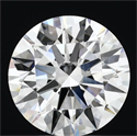 Lab Grown Diamond 3.04 Carats, Round with Ideal Cut, E Color, VVS2 Clarity and Certified by IGI