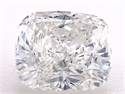 Diamante Natural 1.30 quilates, Del cojín , Color F, claridad SI2 y certificado GIA