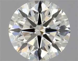 Foto Diamante Natural 0.59 quilates, Redondo , Color L, claridad VS1 y certificado GIA de