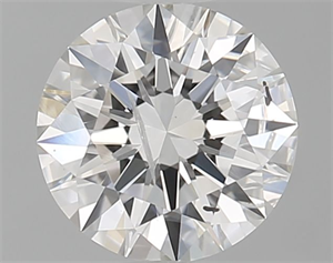 Picture of Natural Diamond 0.70 Carats, Round with Excellent Cut, G Color, I1 Clarity and Certified by GIA