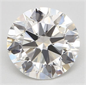 Diamante Natural 0.73 quilates, Redondo , Color H, claridad IF y certificado GIA
