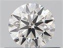 Diamante Natural 0.40 quilates, Redondo , Color I, claridad VS2 y certificado GIA