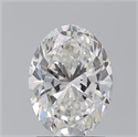 Natural Diamond 2.02 Carats, Oval with  Cut, F Color, VVS2 Clarity and Certified by GIA