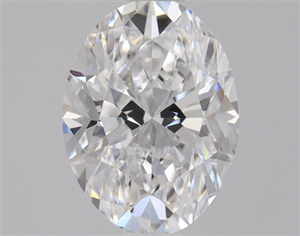 Foto Diamante Natural 0.51 quilates, Ovalado , Color D, claridad VVS1 y certificado GIA de