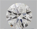 Diamante Natural 0.45 quilates, Redondo , Color E, claridad VVS1 y certificado GIA