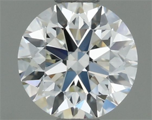 Picture of Natural Diamond 0.50 Carats, Round with Excellent Cut, H Color, VS1 Clarity and Certified by IGI