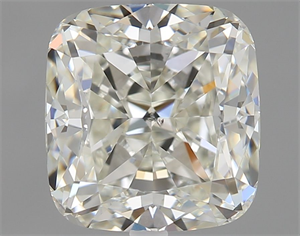 Picture of Natural Diamond 1.70 Carats, Cushion with  Cut, H Color, VS2 Clarity and Certified by IGI