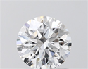 Lab Grown Diamond 1.04 Carats, Round with Ideal Cut, D Color, VVS1 Clarity and Certified by IGI