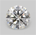 Lab Grown Diamond 8.04 Carats, Round with Ideal Cut, F Color, VS1 Clarity and Certified by IGI