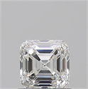 Diamante Natural 0.90 quilates, Asscher , Color G, claridad SI1 y certificado GIA