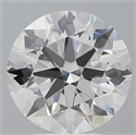 Lab Grown Diamond 4.54 Carats, Round with Ideal Cut, E Color, VS1 Clarity and Certified by IGI