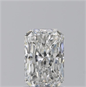 Natural Diamond 1.21 Carats, Radiant with  Cut, F Color, IF Clarity and Certified by GIA