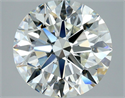 Diamante Natural 2.18 quilates, Redondo , Color J, claridad VVS1 y certificado GIA