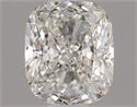 Natural Diamond 0.72 Carats, Cushion with  Cut, I Color, SI1 Clarity and Certified by GIA