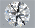 Natural Diamond 0.70 Carats, Round with Very Good Cut, H Color, VVS2 Clarity and Certified by GIA