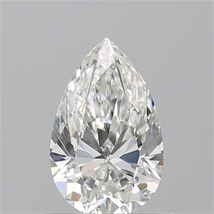 Picture of Natural Diamond 0.72 Carats, Pear with  Cut, G Color, VS1 Clarity and Certified by GIA