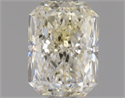 Natural Diamond 0.80 Carats, Radiant with  Cut, L Color, SI1 Clarity and Certified by GIA