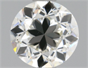 Natural Diamond 0.57 Carats, Round with Excellent Cut, H Color, VS2 Clarity and Certified by GIA