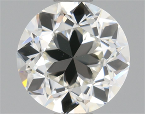 Picture of Natural Diamond 0.57 Carats, Round with Excellent Cut, H Color, VS2 Clarity and Certified by GIA