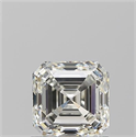 Diamante Natural 1.20 quilates, Asscher , Color J, claridad VS2 y certificado GIA