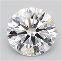 Del inventario de diamantes de laboratorio, 3.03 quilates, Redondo , Color D, claridad IF y certificado GIA