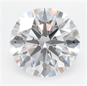 Lab Grown Diamond 2.29 Carats, Round with Ideal Cut, D Color, IF Clarity and Certified by IGI