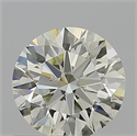 Natural Diamond 0.70 Carats, Round with Excellent Cut, M Color, VVS2 Clarity and Certified by GIA