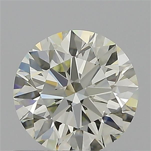 Picture of Natural Diamond 0.70 Carats, Round with Excellent Cut, M Color, VVS2 Clarity and Certified by GIA